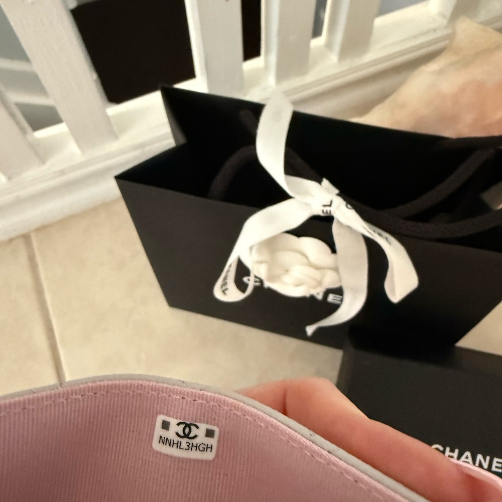 Chanel Gray Gold Quilted Wallet - Picture 5 of 5